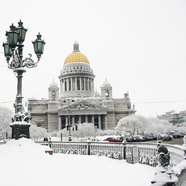 Однажды зимой в Петербурге